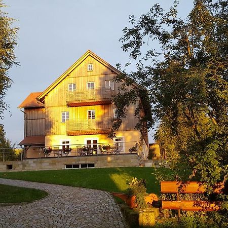 Ferienhaus Winterbergblick, Saechsische Schweiz 힌테르헤름스도르프 외부 사진