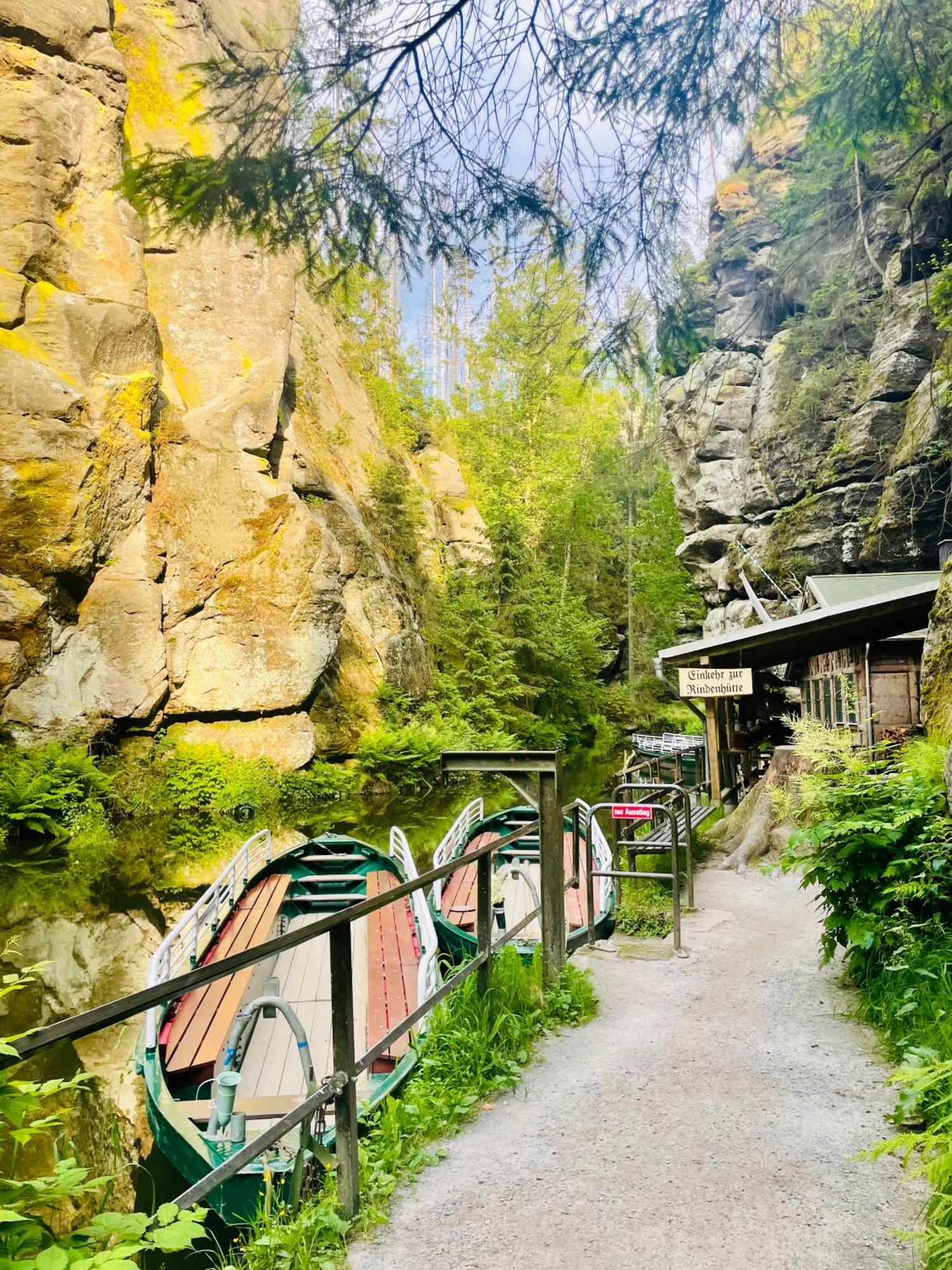 Ferienhaus Winterbergblick, Saechsische Schweiz 힌테르헤름스도르프 외부 사진